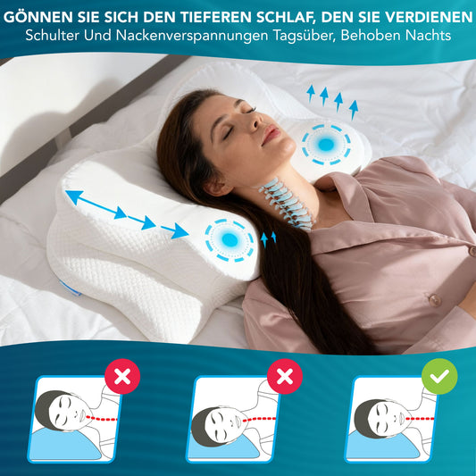 🌙 Why Your Pillow Matters More Than You Think — And Why the Henner Ergonomic Memory Foam Pillow Could Change Your Sleep Forever
