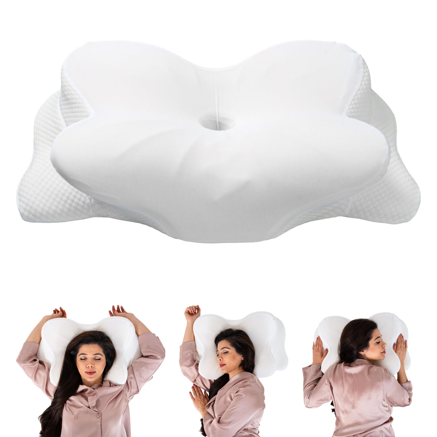 Henner Ergonomic Memory Foam Pillow – Orthopedic Neck & Shoulder Support for Better Sleep